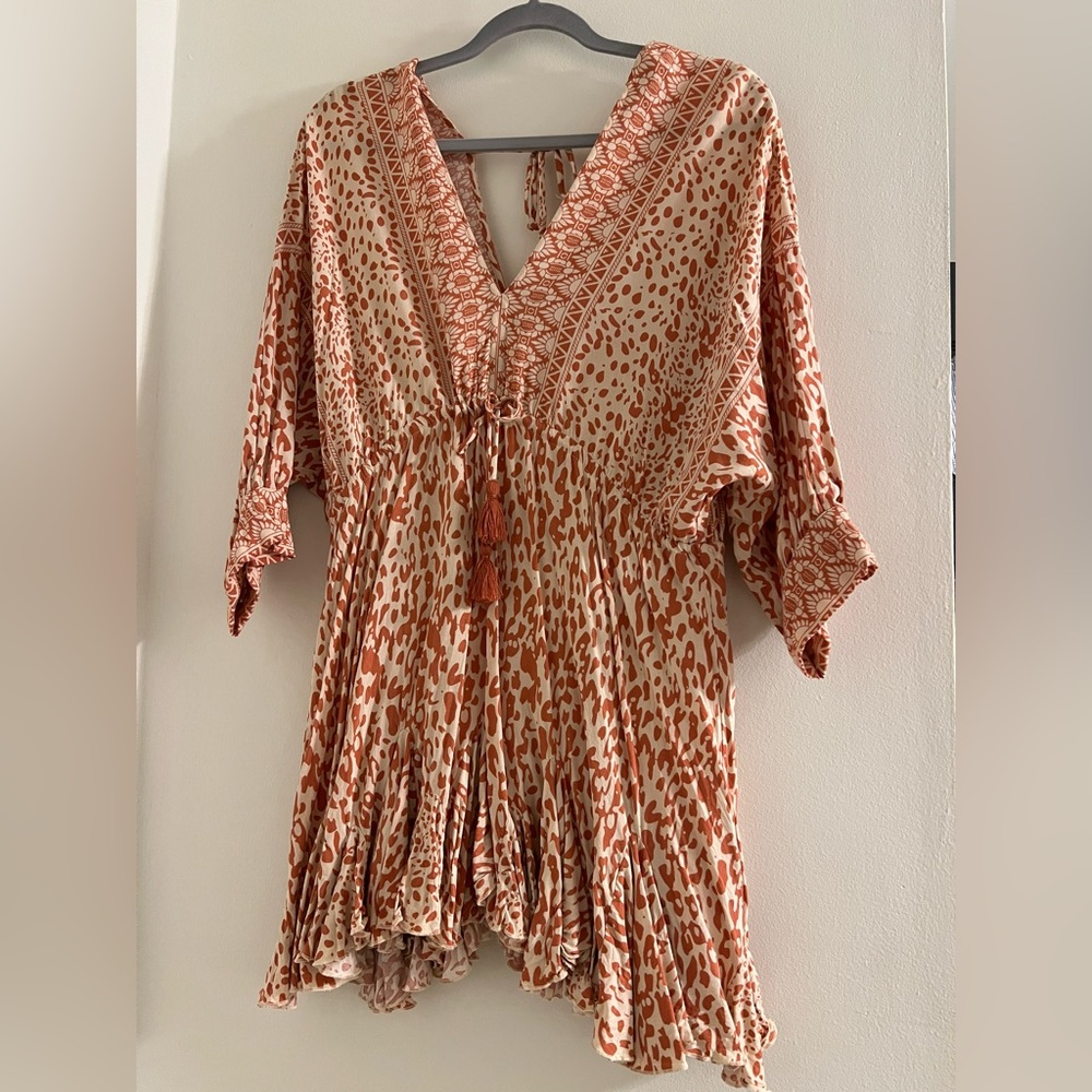 Boutique SUPER CUTE LONG SLEEVE MINI DRESS